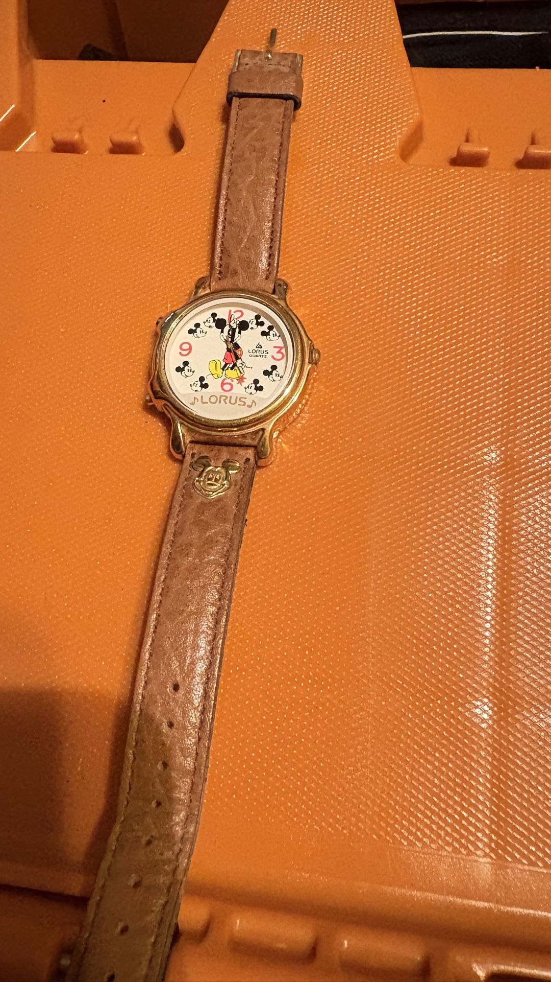 Vintage Musical Lorus Mickey Watch