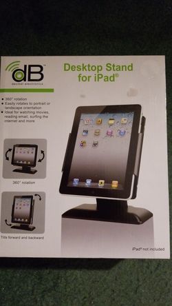 Desktop stand for iPad