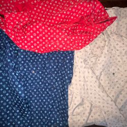 90s Vintage Monogram Two Piece  Set Suits