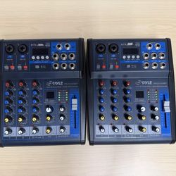 Pyle PMXU43BT 4-Channel Bluetooth Mixer