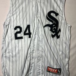 Chicago White Pinstripe Jersey 
