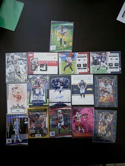 NFL Football Trading Cards Lot Mixed Players