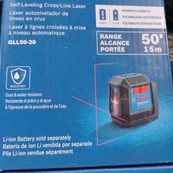 Bosch 50 Ft Self-leveling Crossline Laser
