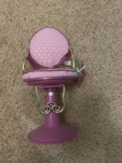 American Girl salon chair
