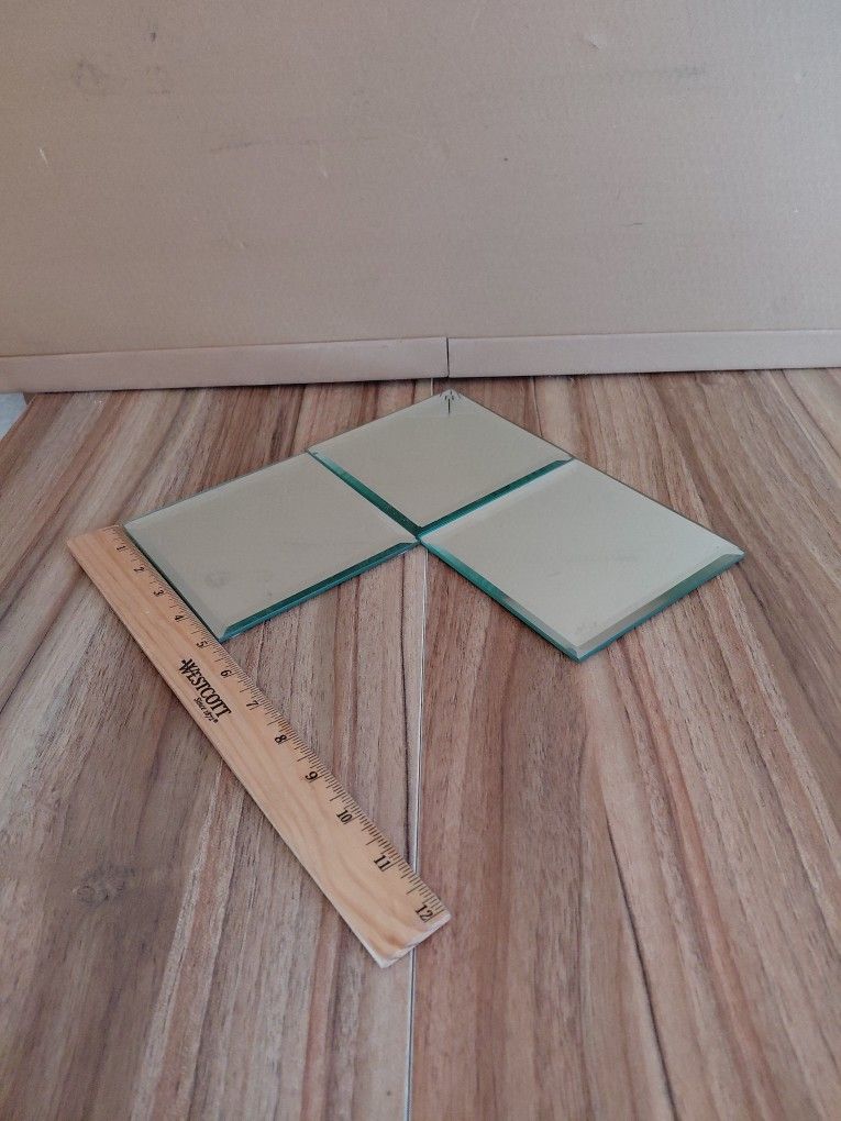 (3) 5"×5"inch Mirrors