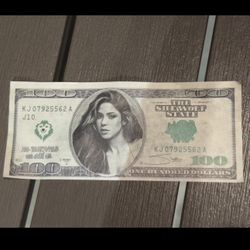 Shakira “She Wolf State” Fake $100 Bill – Snapdragon Stadium 6/26/25