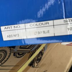 Turquoise Flat Sandals 