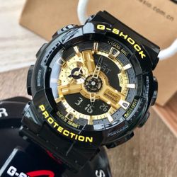 Casio G-Shock GA-110GB-1A9 black & gold watch 
