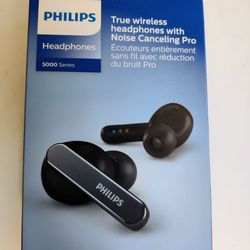 [Brand New] PHILIPS T5506 (5000 Series) True Wireless Headphones with Noise Canceling Pro With Wireless Charging Case