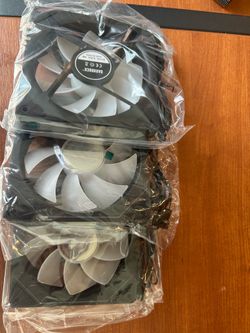 DarkRock Infinity PC Case Fans – 120mm | 3-Fan Pack + Hub