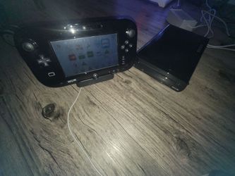 Wii u with box like new!