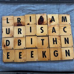 Wood Letters - Single / Bundle