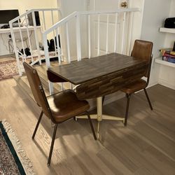 Vintage MCM Nook Table And Chairs