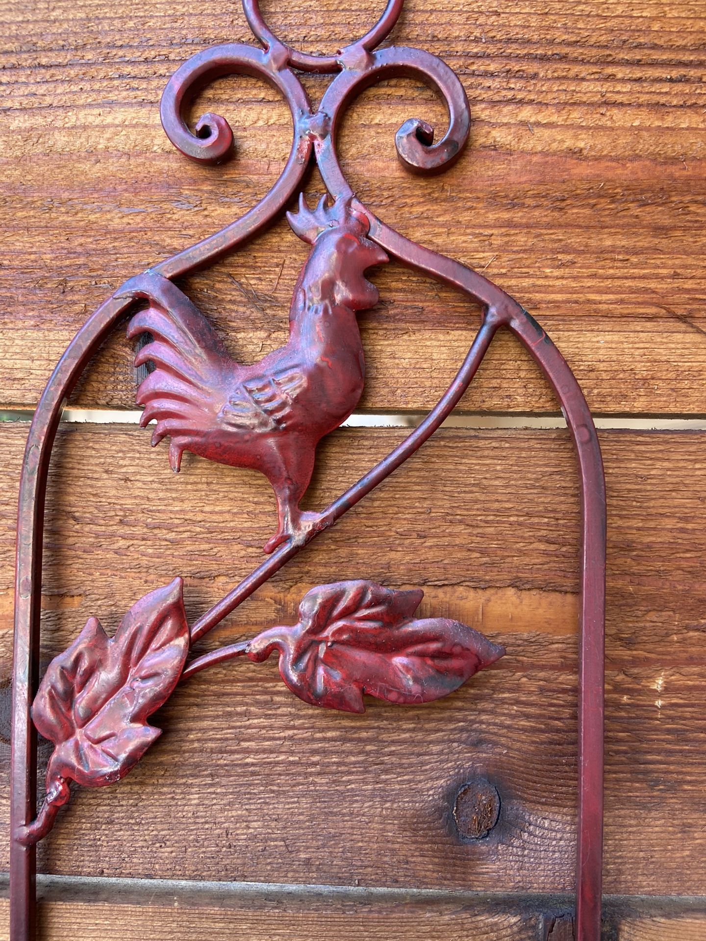 Rooster Plate Rack