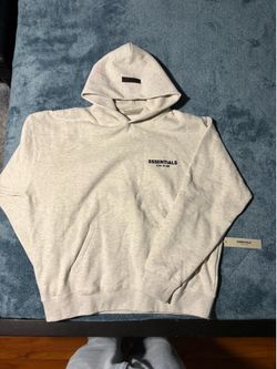 White Essentials Hoodie