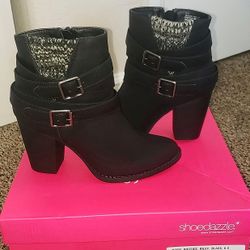 Shoedazzle High Heeled Booties