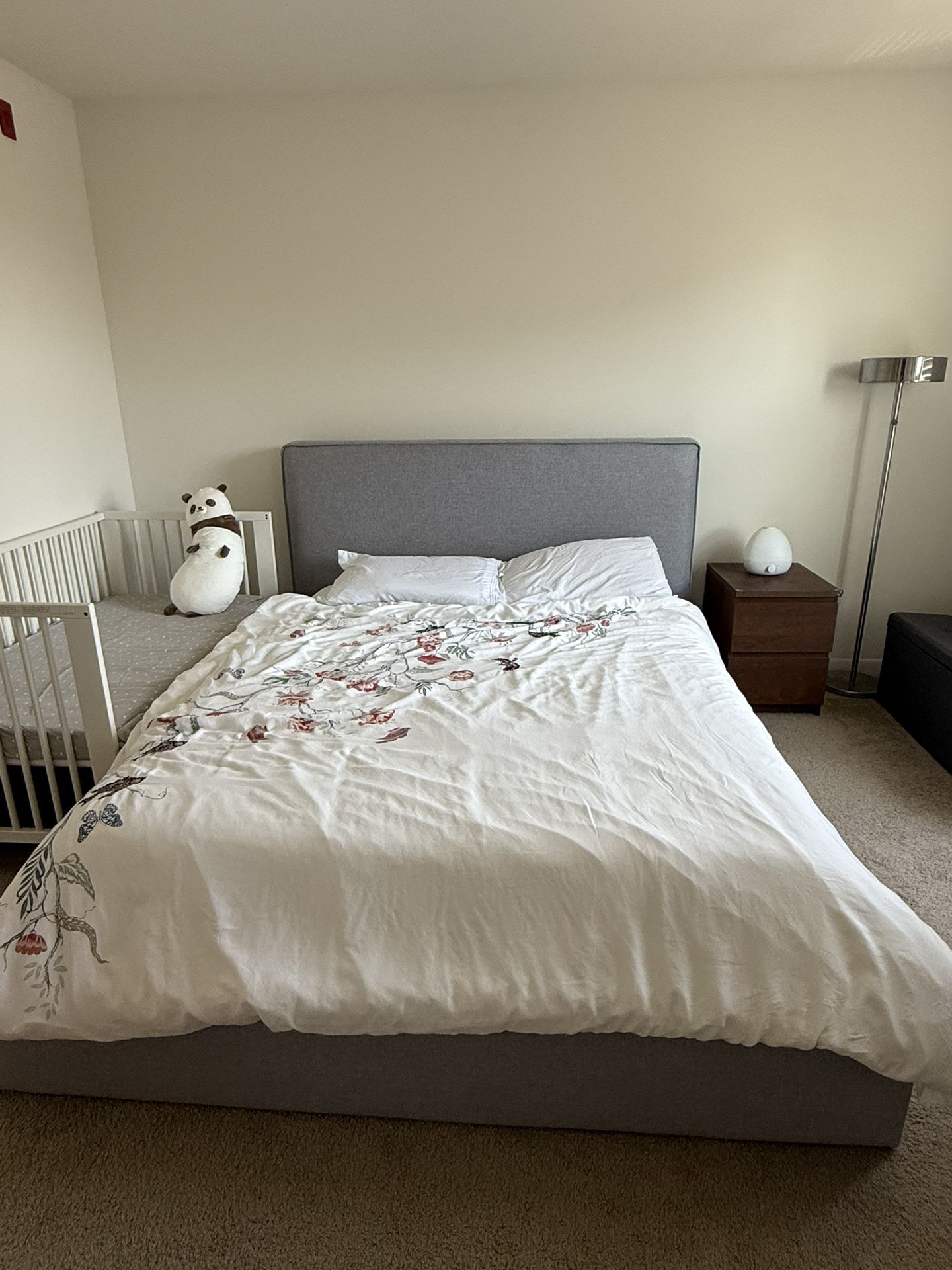 Queen Bed Frame with Storage