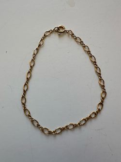 Bracelet 10 carat post size 7