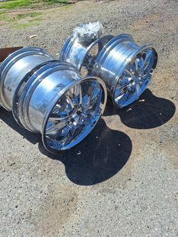 Rines Cromados Bbb Para Silverado Medida 20×9 6 Agujeros
