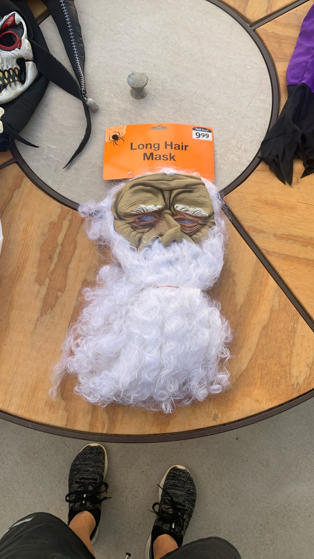 Halloween Old Man Mask