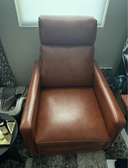 AllModern faux leather recliner