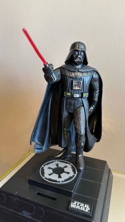 1996 Thinkway Toys Star Wars Darth Vader Electronic Talking Bank