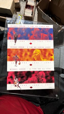 Michael Jordan Upper Deck Commemorative Card Set