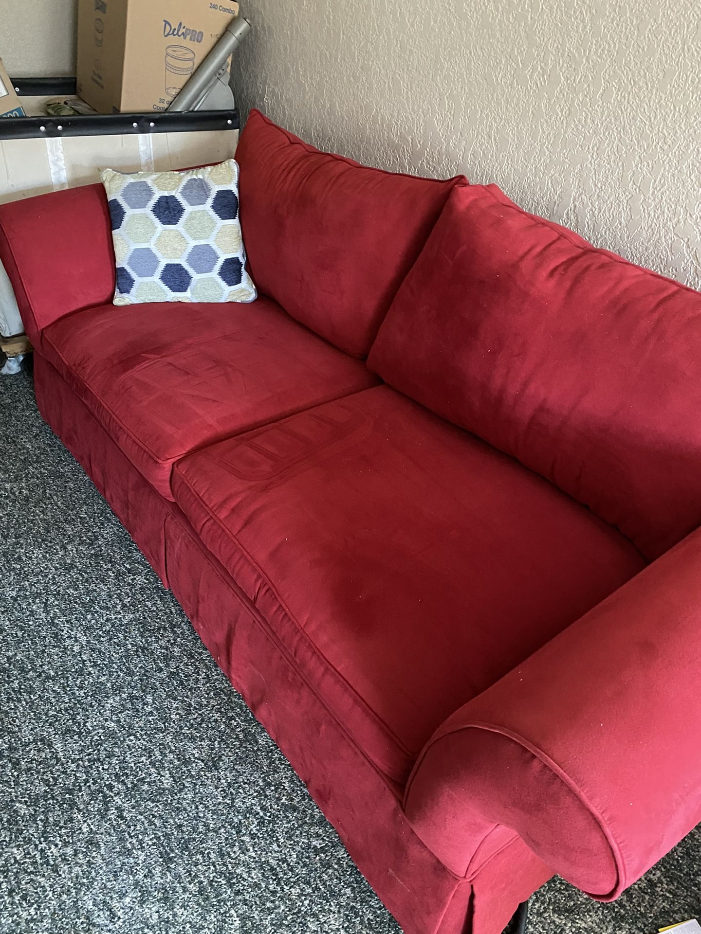 Red Sofa