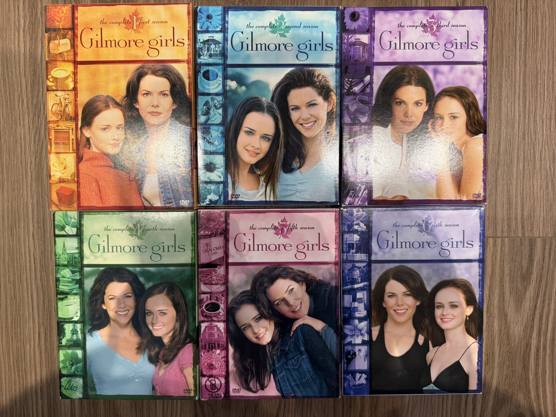 Gilmore Girls Complete Series DVD Individual Sets Seasons 1-6