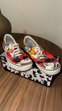Vans x Disney Mickey Mouse Low-Top Sneakers