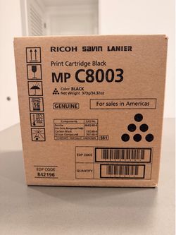 Ricoh Toner Black C8003