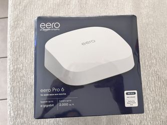 Brand New Sealed Eero Pro 6 WiFi 6 Router (1-Pack)
