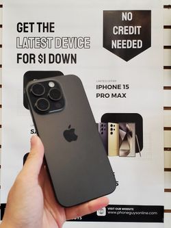 🔥 Stunning Features, Unbeatable Prices- iPhone 15 Pro 📱$1 DOWN AVAILABLE 