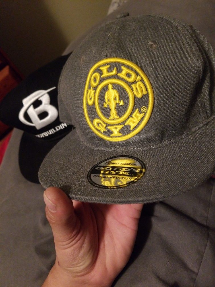 Golds Gym Wear / Workout Hats Gear