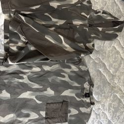 Armani Exchange Camo Hoodie And Shirt 