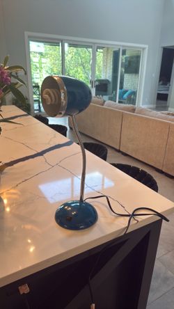 Blue lamp