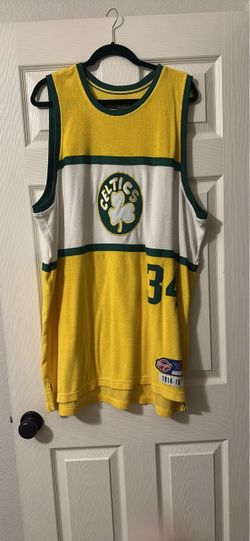 Boston Celtics #34 Mitchell & Ness Jersey