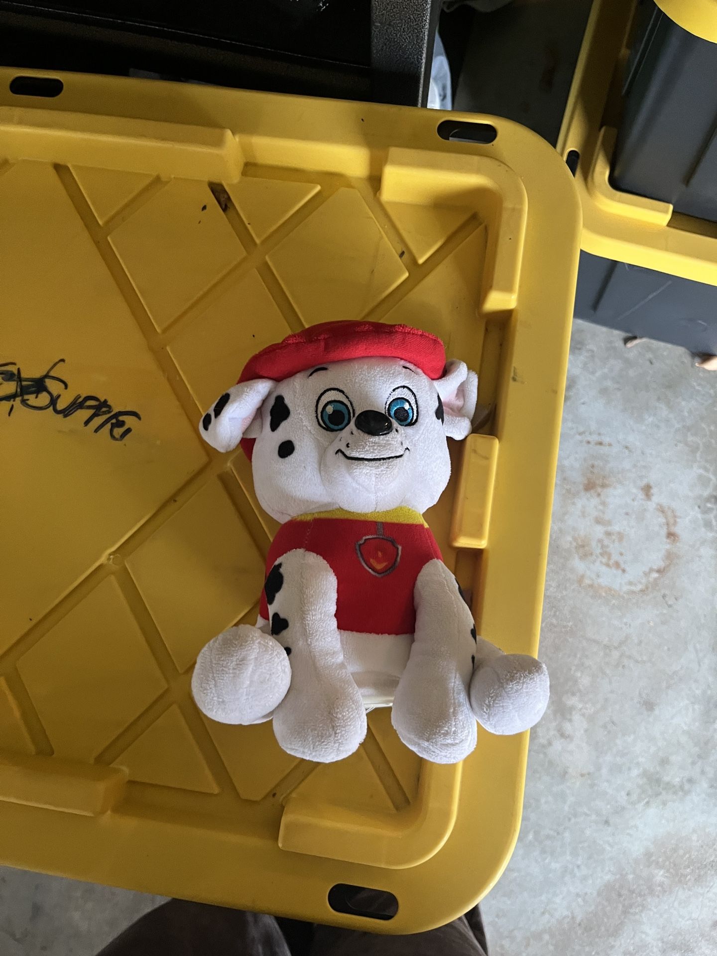 Marshal Piggy Bank Plush Toy 