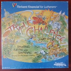 Triple Challenge - board game $15