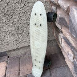 Mini Penny Longboard - Glows In The Dark!