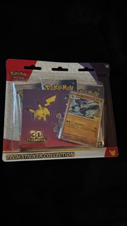 Pokemon tech sticker collection