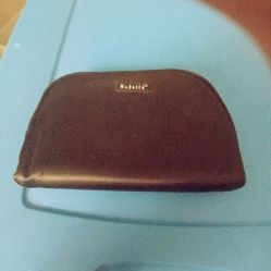 Black Zippered Makeup Bag