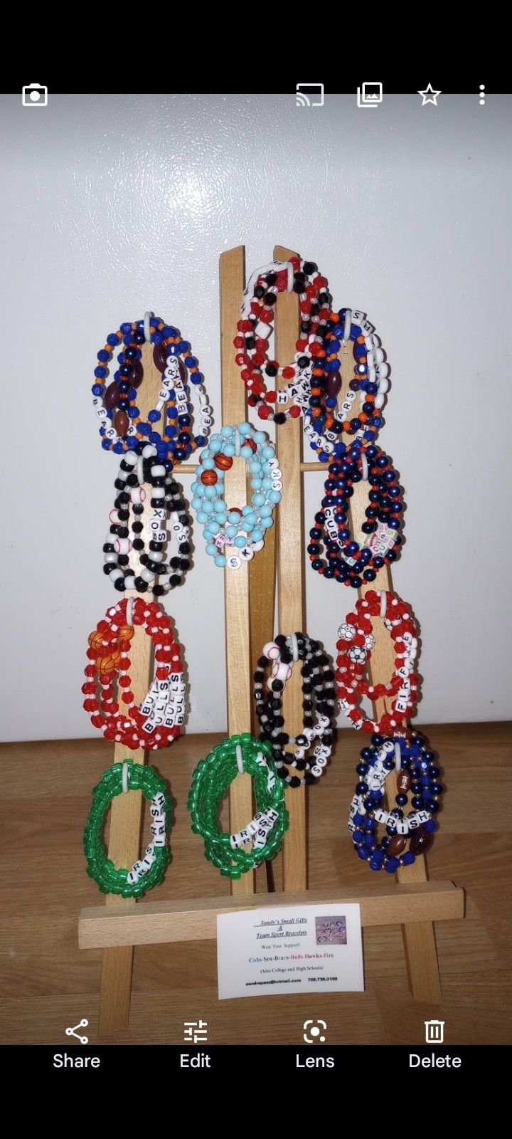 Chicago Pro Sports Stretch Bracelets