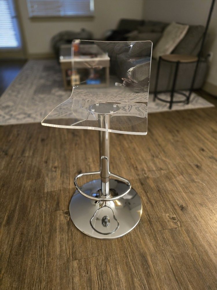 Clear Bar Stool