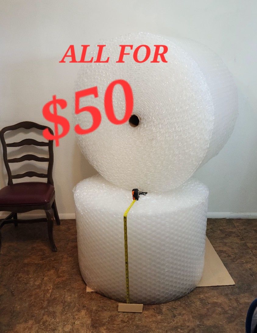  Bubble Wrap   Size -1/2 Inches  ( Large )   $50