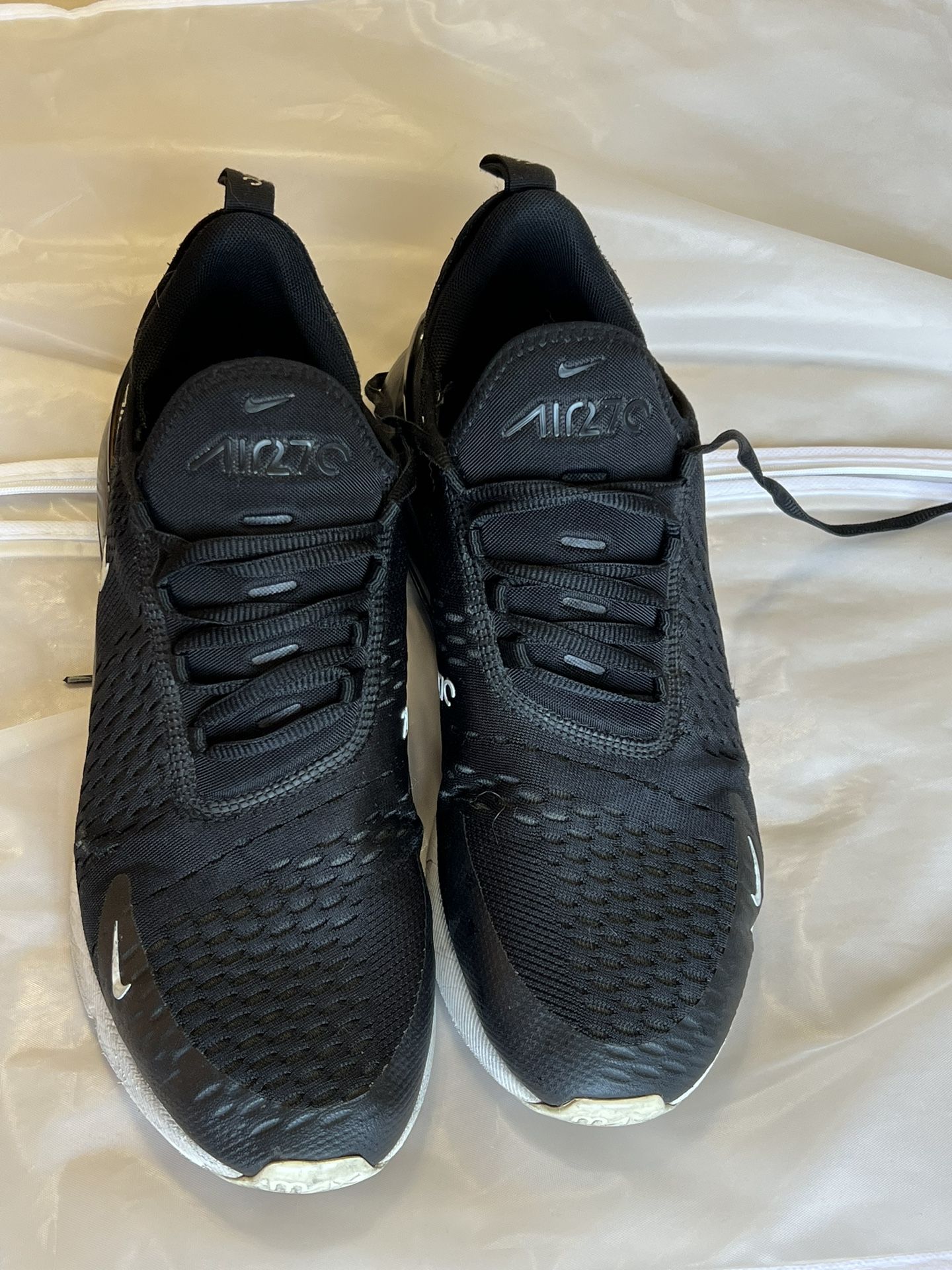 Black 27c Runners Men Daily Wear Nike Air 27c Supreme Running