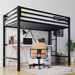 New metal Lofted Twin Bunk Bed 