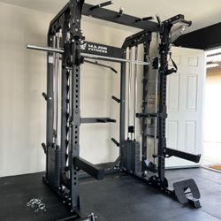 GYM EQUIPMENT/ SMITH MACHINE/ ADJUSTABLE PULLEY SYSTEM/ HALF RACK/ FUNCTIONAL TRAINER/ B52 PRO/ FREE DELIVERY