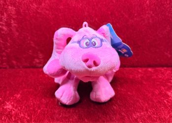 Blues Clues & You Magenta Plush Stuffed Animal 9" Purple Glasses