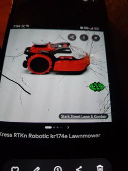 Robotic lawnmower
